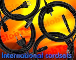 Power Cords Detachable for International Applications Power Cords Detachable for International Applications